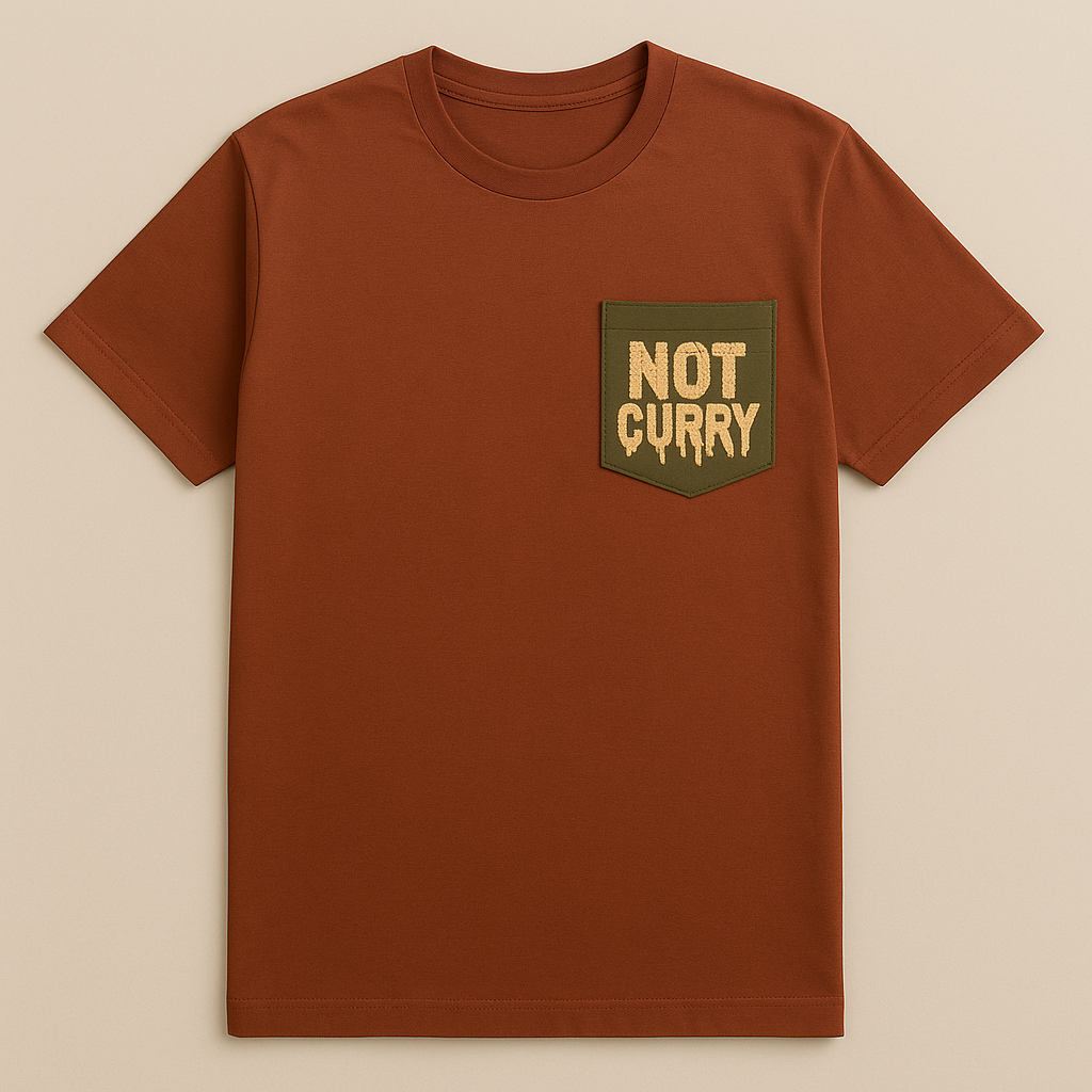 Not Curry Pocket Tee